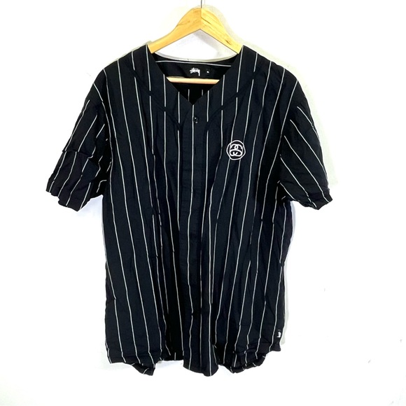 Stussy Other - Stussy pinstripe jersey size XL